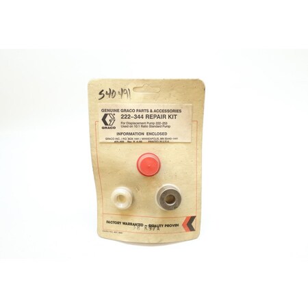 Graco 222-344 10:1 Pump Repair Kit Pump Parts And Accessory 222-344